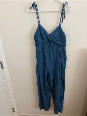 Old Navy Blue Textured Knit Top